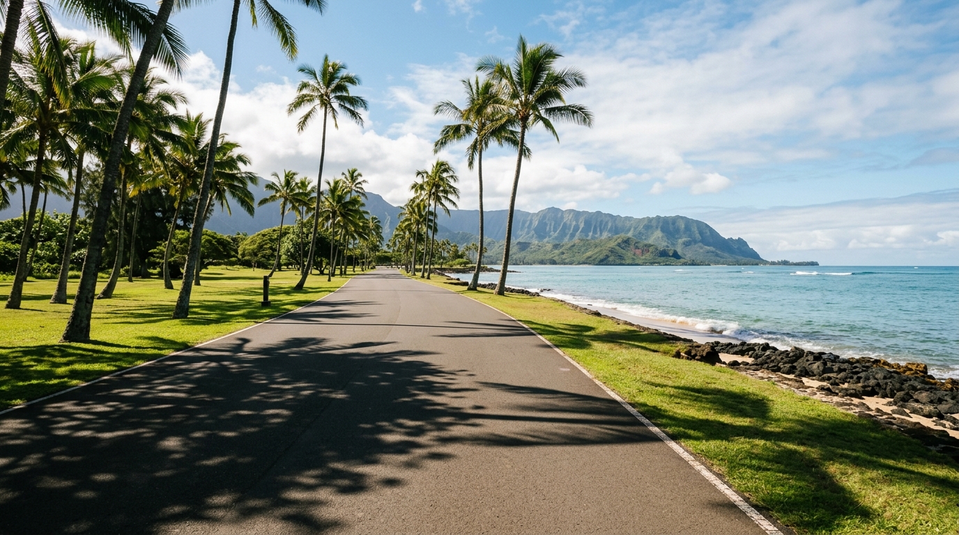 Family in Hawaii